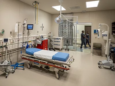 Rural hospital room