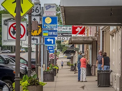 Rural main street