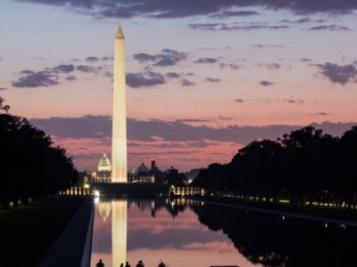 Daybreak at the Washington Monument