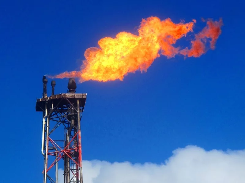 methane flare
