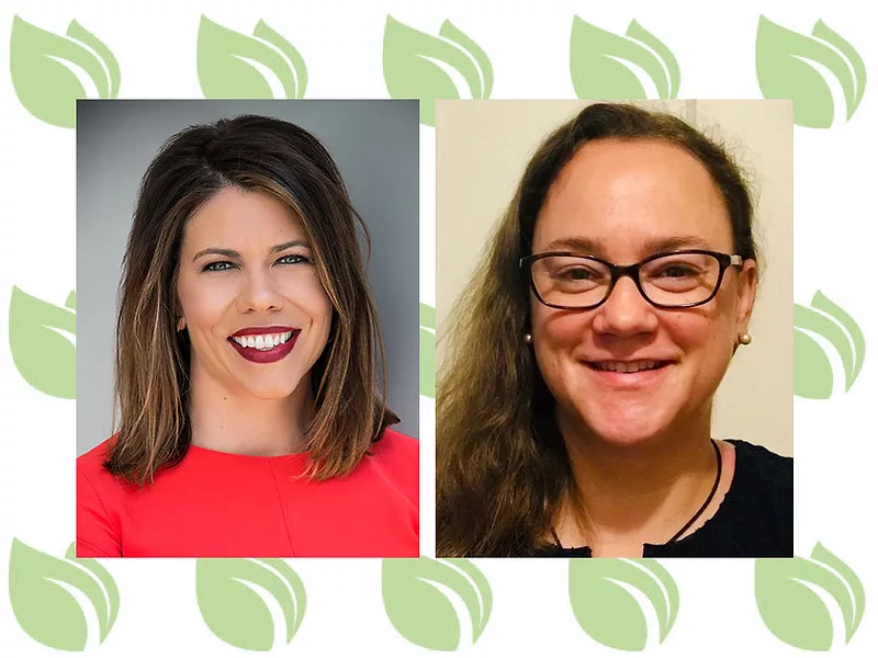 Stephanie K. Goodwin, Ph. D., with Danone North America and Anne MacMillan with Invariant
