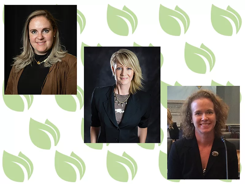 three women. USMCA