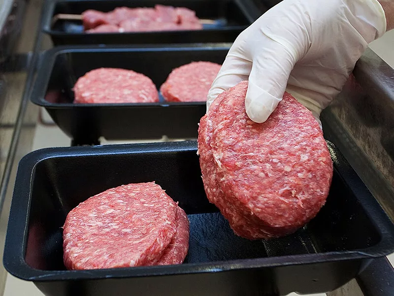 Ground meat