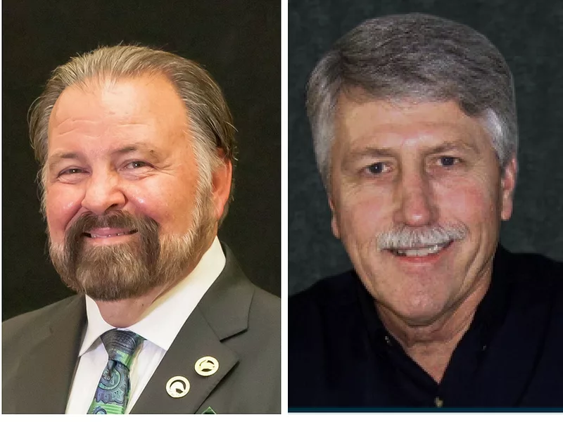 Rogers Hoyt and Larry Heitman